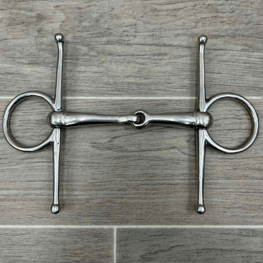 Eldonian Single Joint Full Cheek Bit 4.75"
