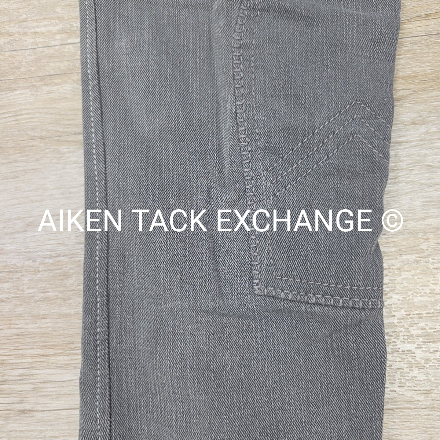 Horze Denim Knee Patch Breeches, Size XS