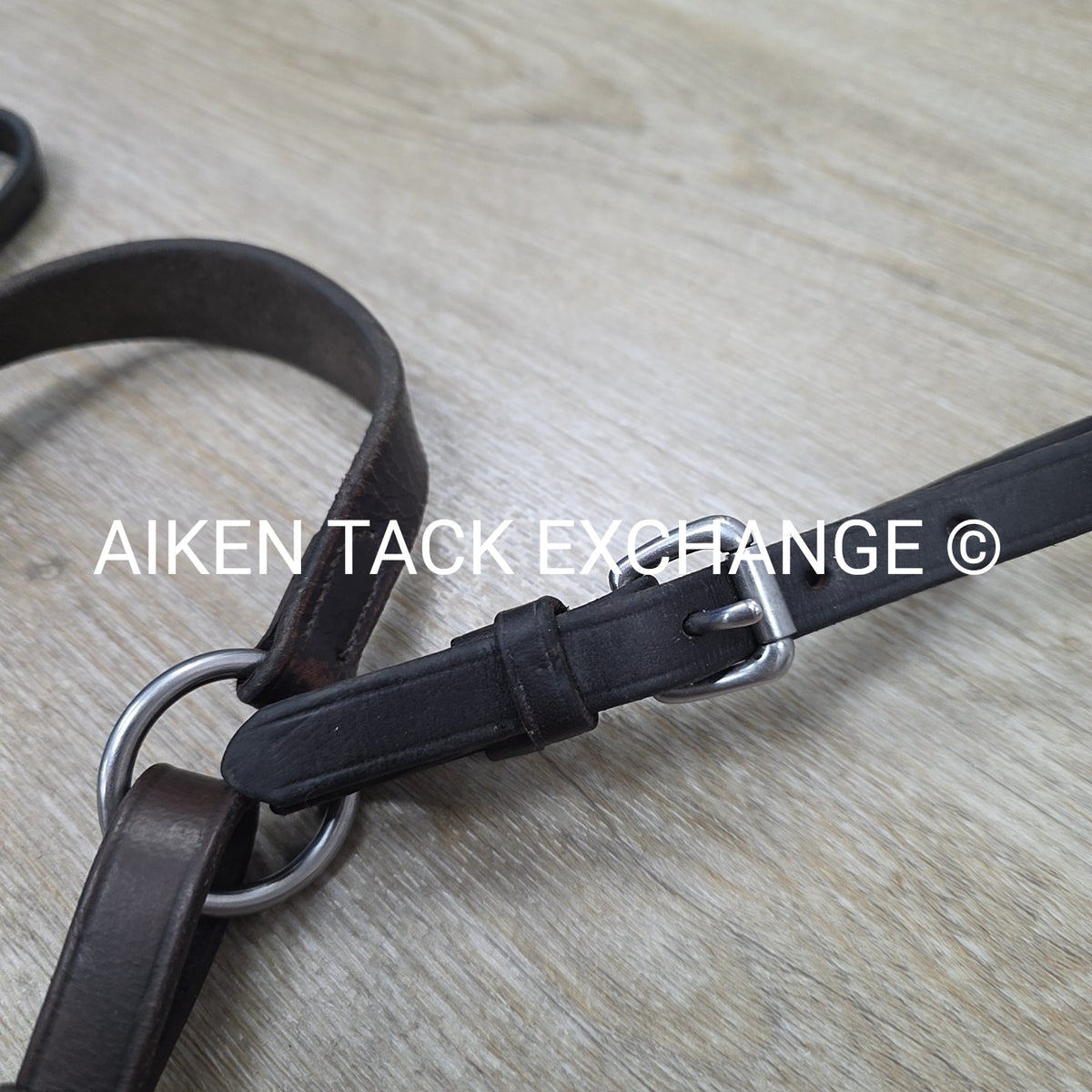 BARGAIN BUNDLE: Nunn Finer Neck Strap & Bobby's English Tack Breastplate, Brown,