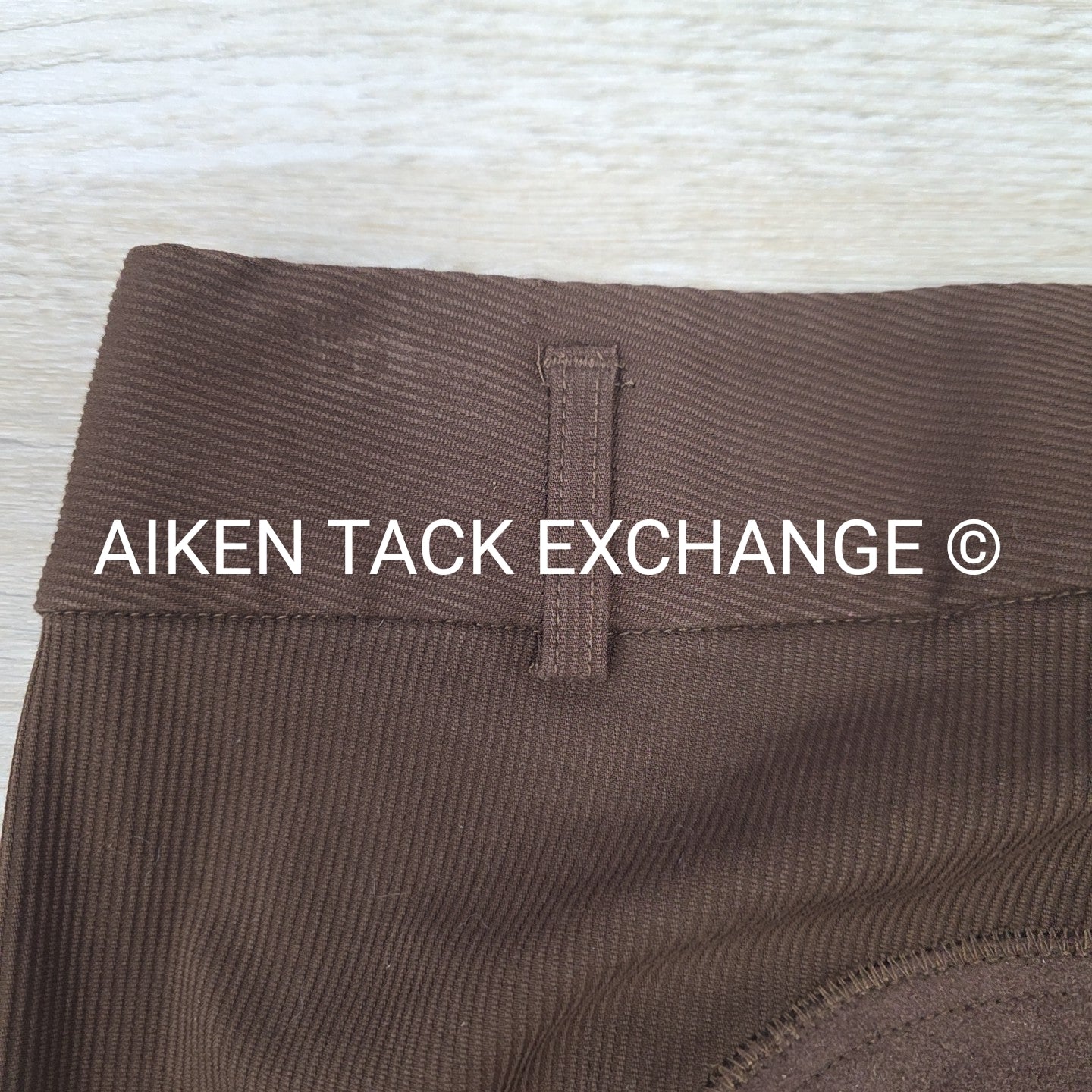 Goode Rider Ribbed Full Seat Breeches, Size 26