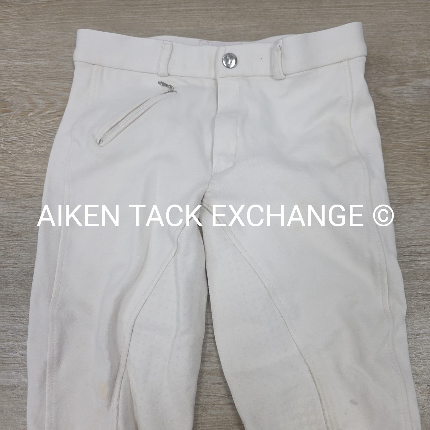 BARGAIN BUNDLE: 2 Horze Silicone Grip Full Seat Breeches, Youth Large