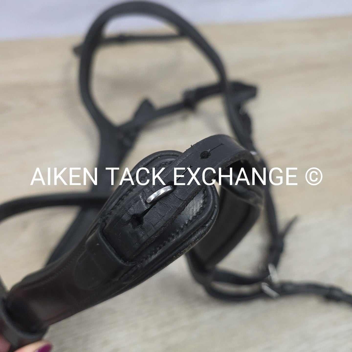 Schockemohle Ergonomic Bridle, No Reins, Black, Size Full