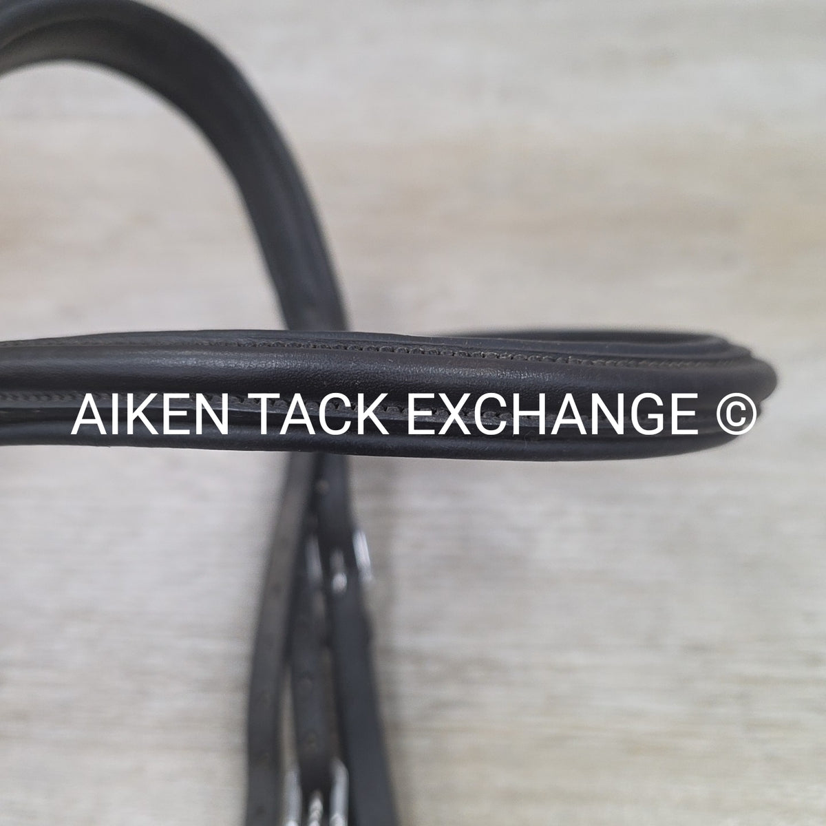 Avalon Plain Raised Bridle, No Noseband, No Reins, Brown, Size X-Full