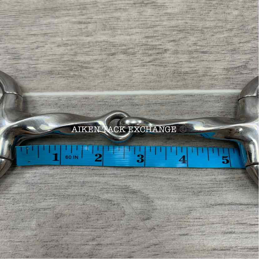 Partrade Twisted Single Joint Eggbutt Bit 5.25"