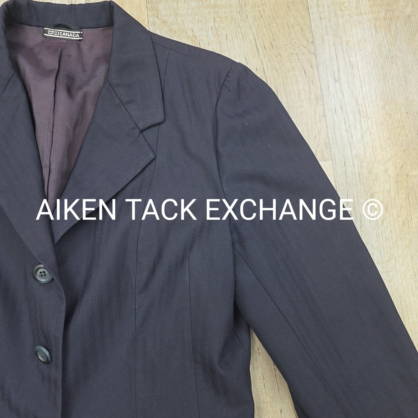 Grand Prix Wool Blend Show Coat, Women's 16 Tall (lining discolored)