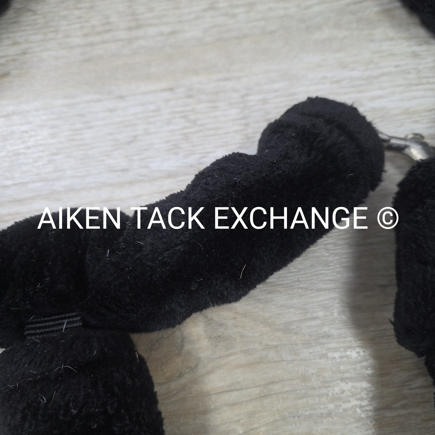 Cameo Fleece Halter, Black, Size Full