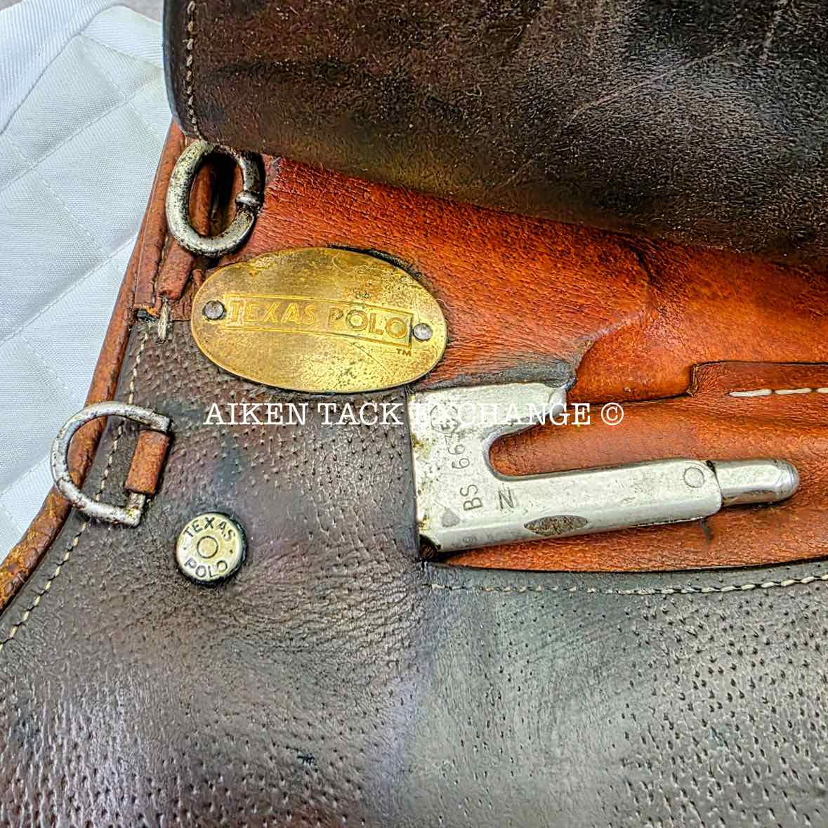 **SOLD** Texas Polo Saddle, 18.5" Seat, Narrow Tree