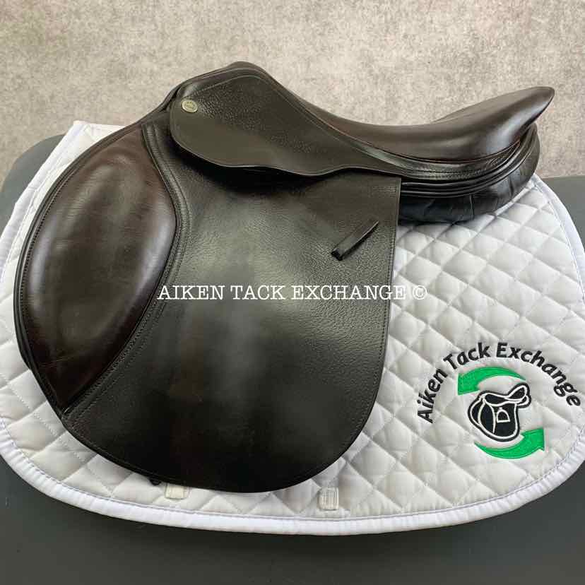 Mark Todd Close Contact Jump Saddle, 17.5" Seat, Medium Narrow Tree, Wool Flocked Panels