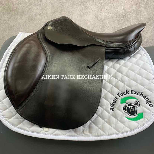 Mark Todd Close Contact Jump Saddle, 17.5" Seat, Medium Narrow Tree, Wool Flocked Panels