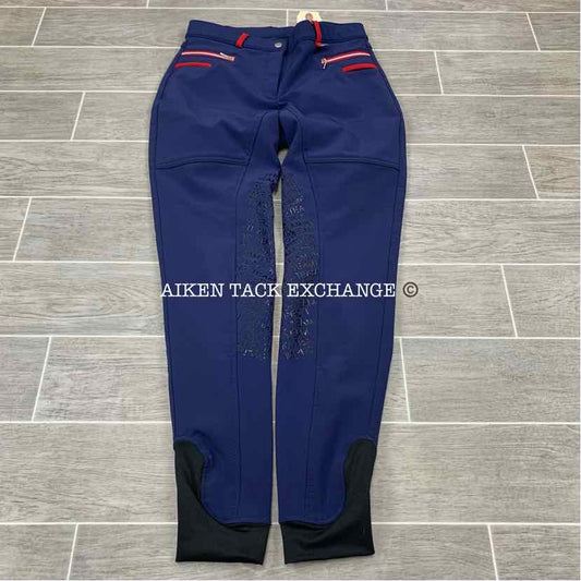 HKM Pro Team Silicone Knee Patch Breeches, Size 30