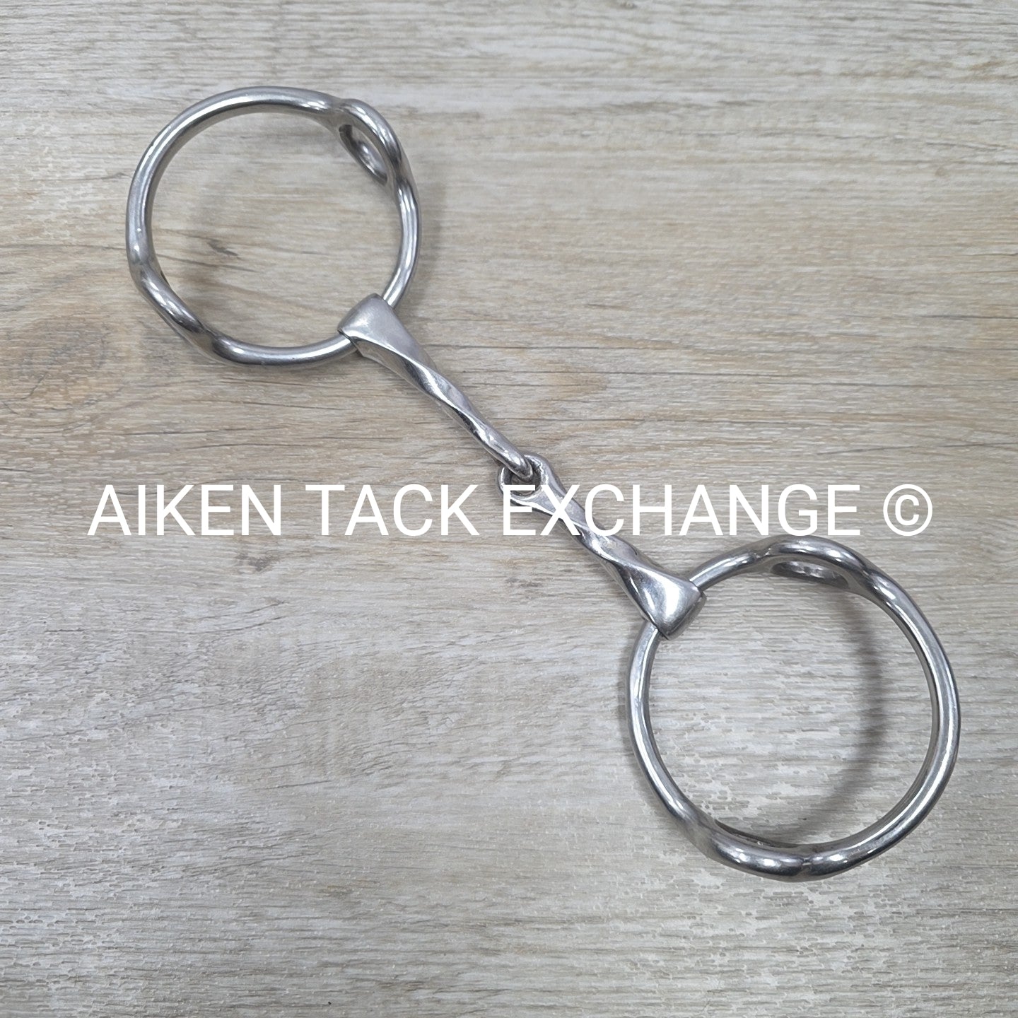 Single Joint Slow Twist Loose Ring Gag Bit 5"