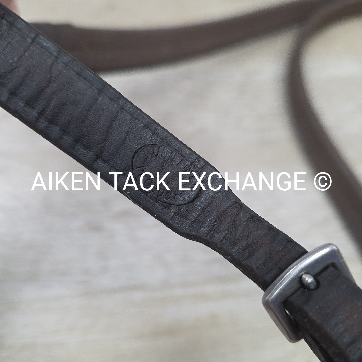 Nunn Finer Heavy Duty Rubber Reins, Brown, 60"