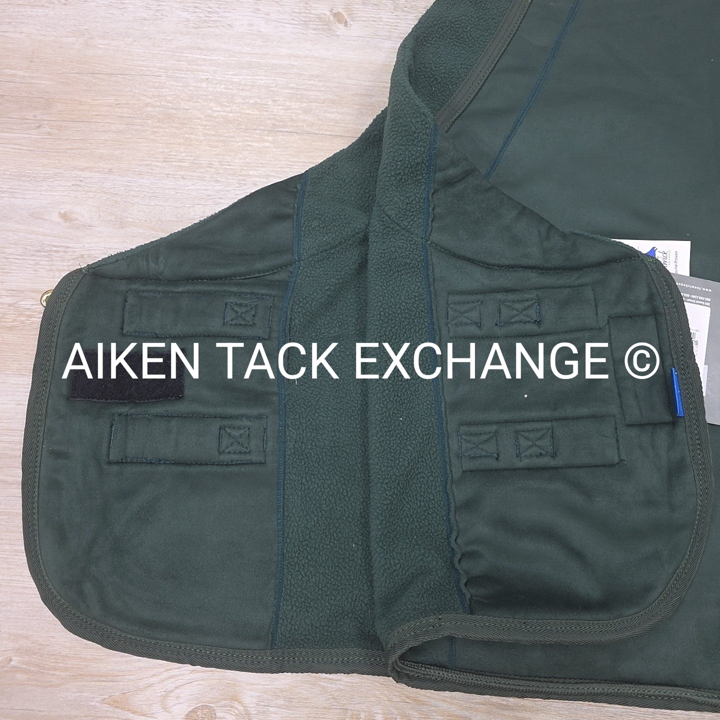 Fenwick Equestrian EquSuede Performance Cooler, Green, 62"