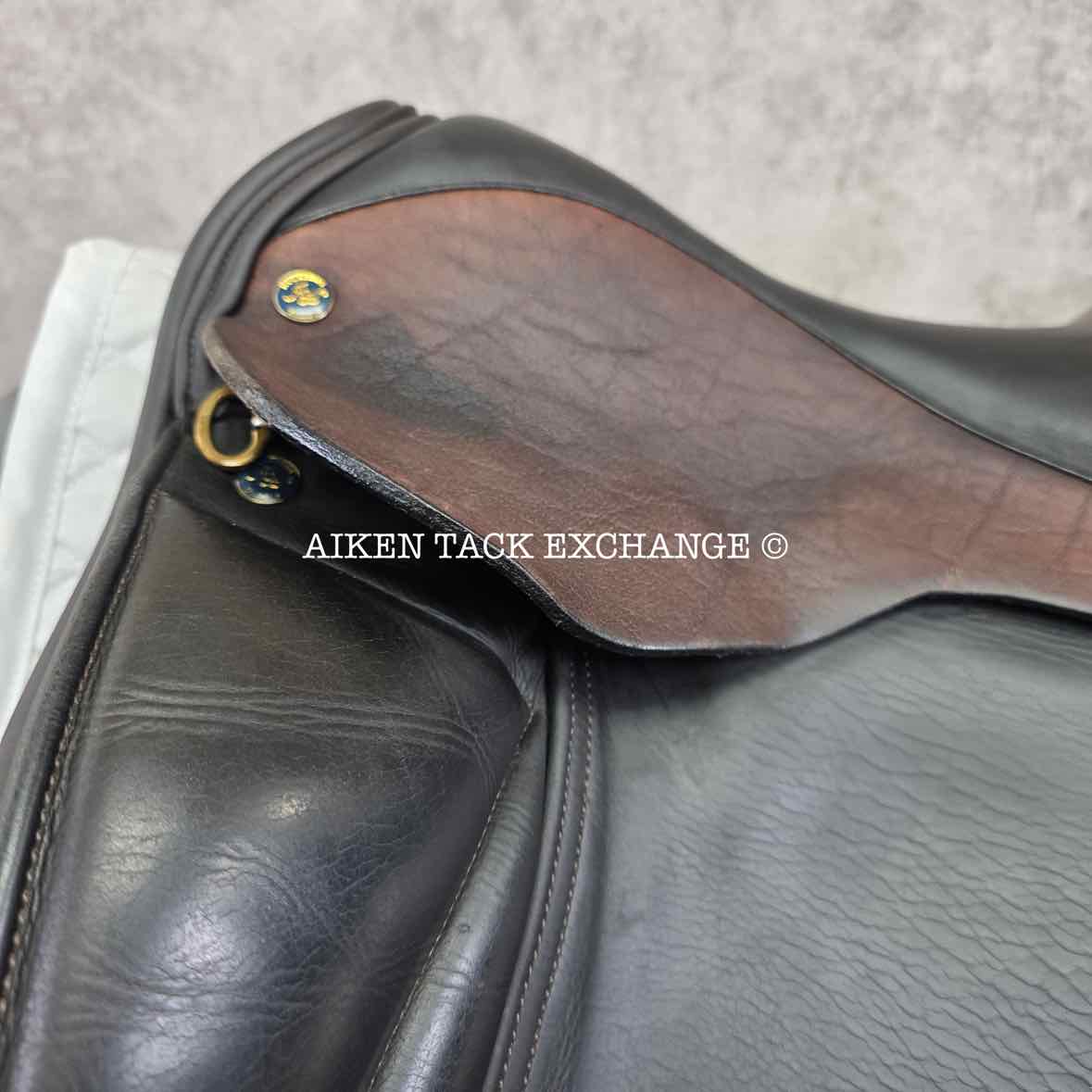 2011 Hulsebos DR CC Dressage Saddle, 18" Seat, Medium Wide Tree, Wool Flocked Panels