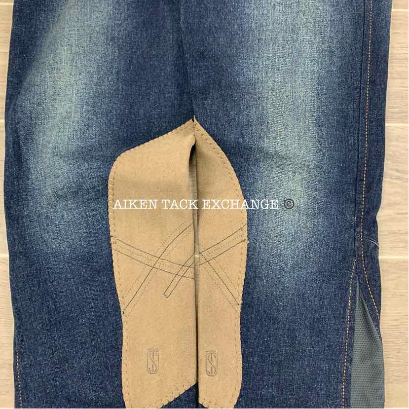 Tredstep Denim II Knee Patch Breeches, Size 26 R