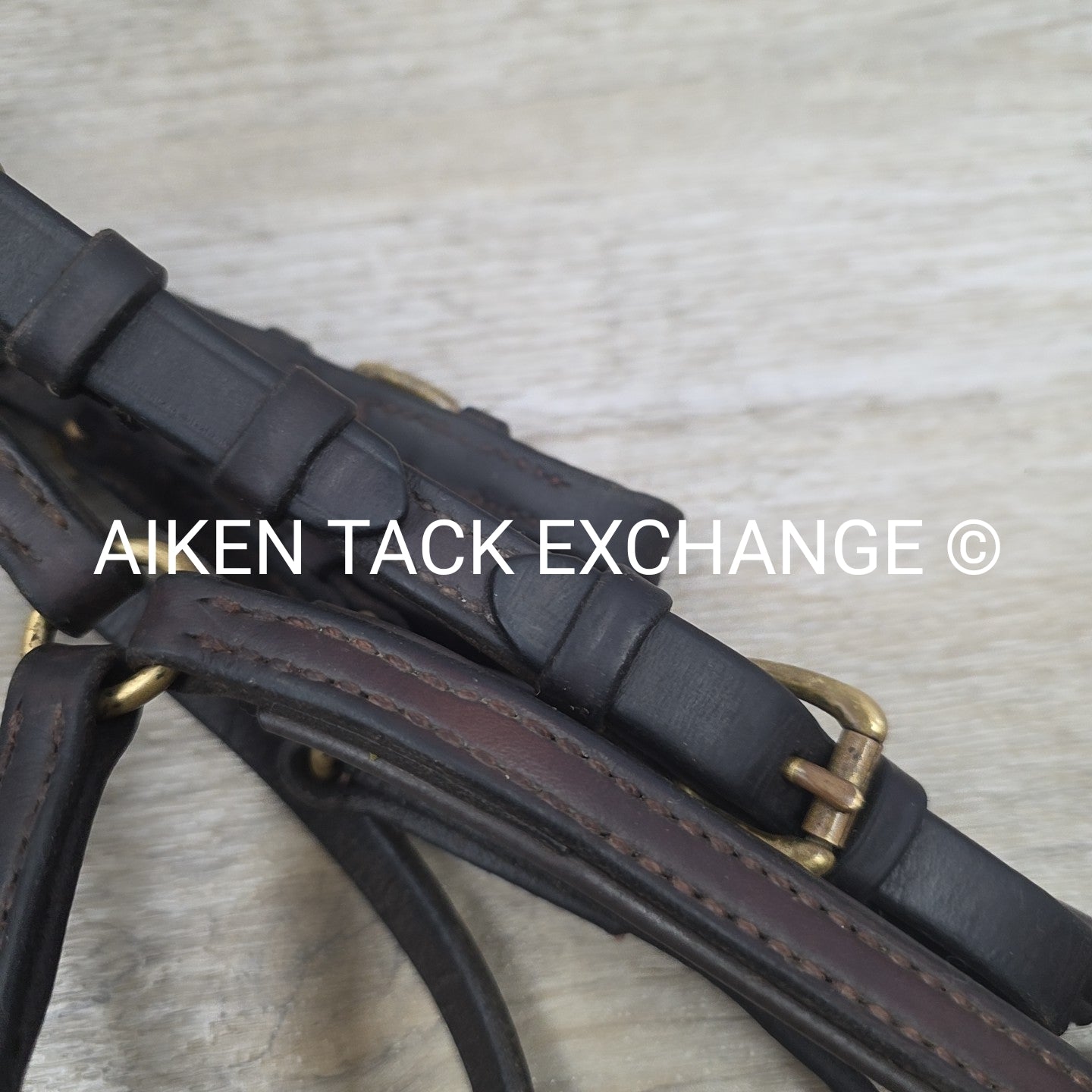 Nunn Finer Figure 8 Bridle, No Reins, Brown, Size Full