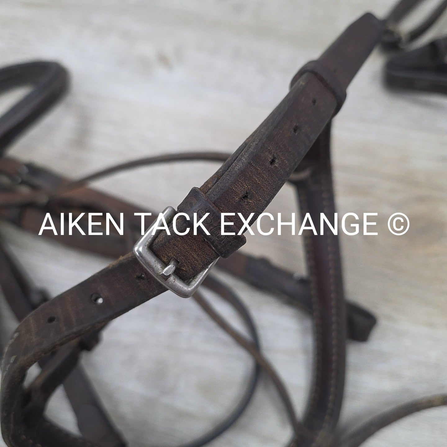 BARGAIN BUNDLE: Flash Bridle with 2 Pairs Rubber Reins, Brown, Size Full