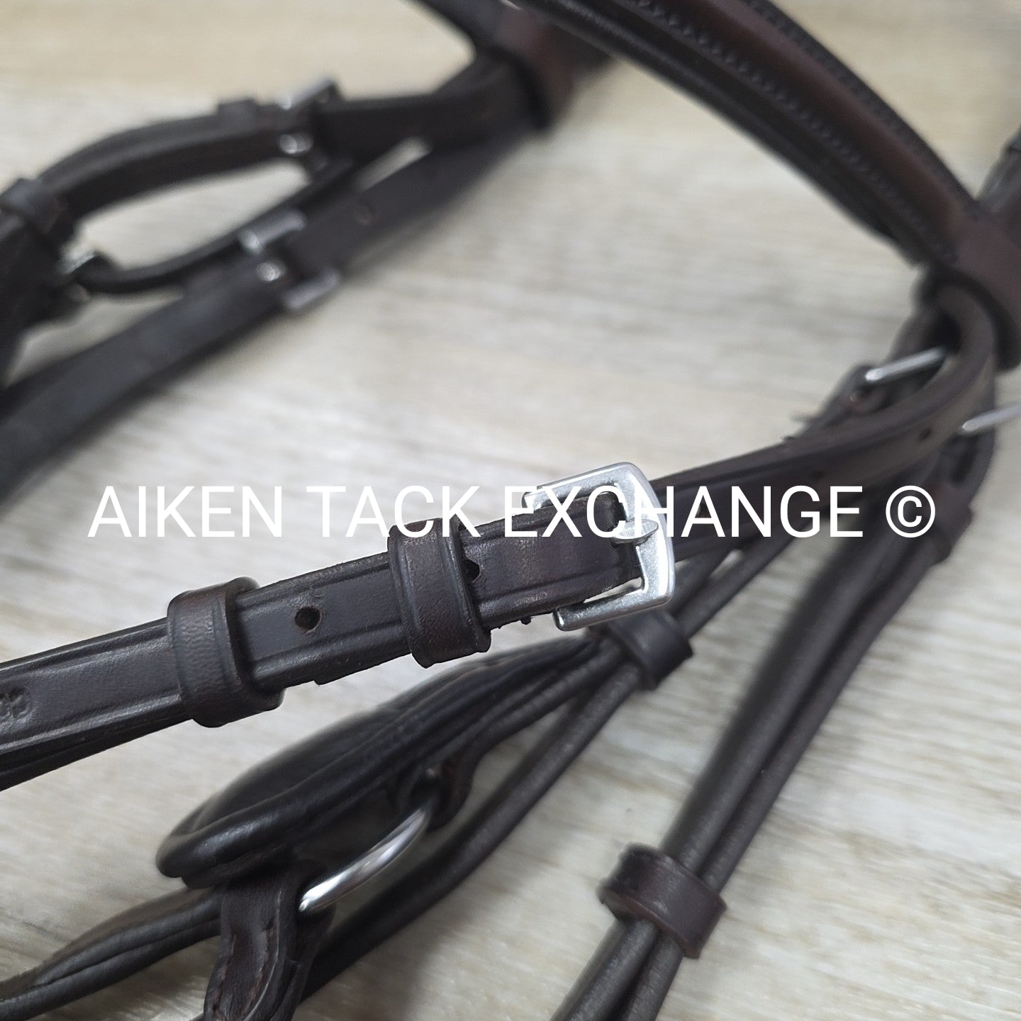 Collegiate ComFiTec Bridle with Reins, Brown, Size Cob