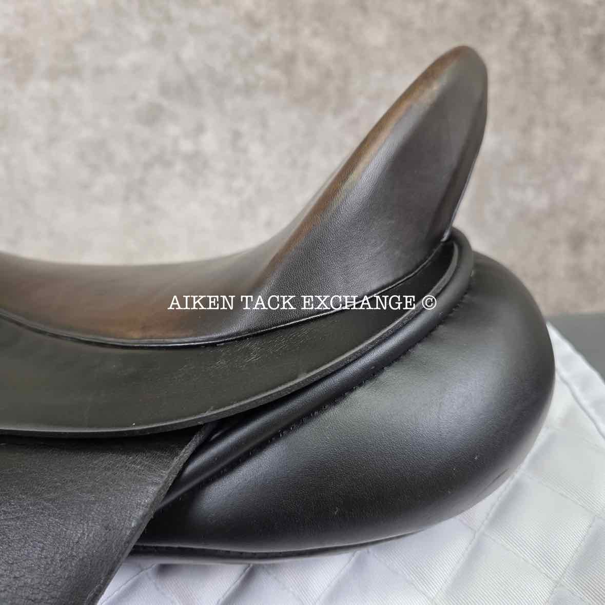 Albion Original Comfort Dressage Saddle, 18" Seat, M/MW Tree, Wool Flocked Panels