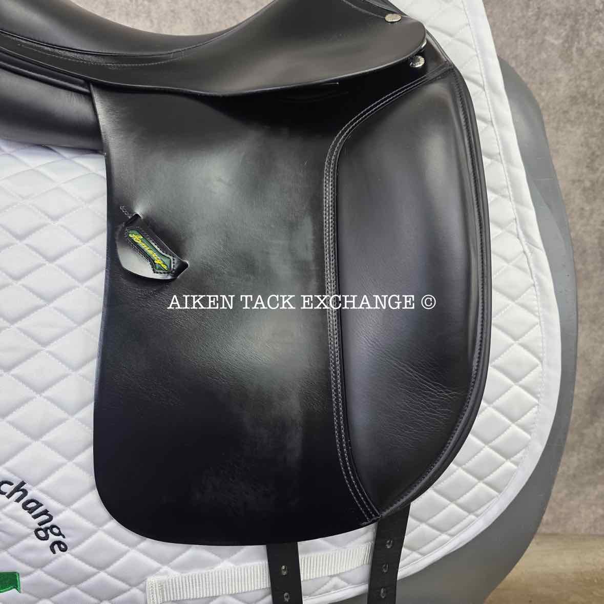 2014 Amerigo Vega Dressage Saddle, 17" Seat, Medium Wide, Wool Flocked Panels