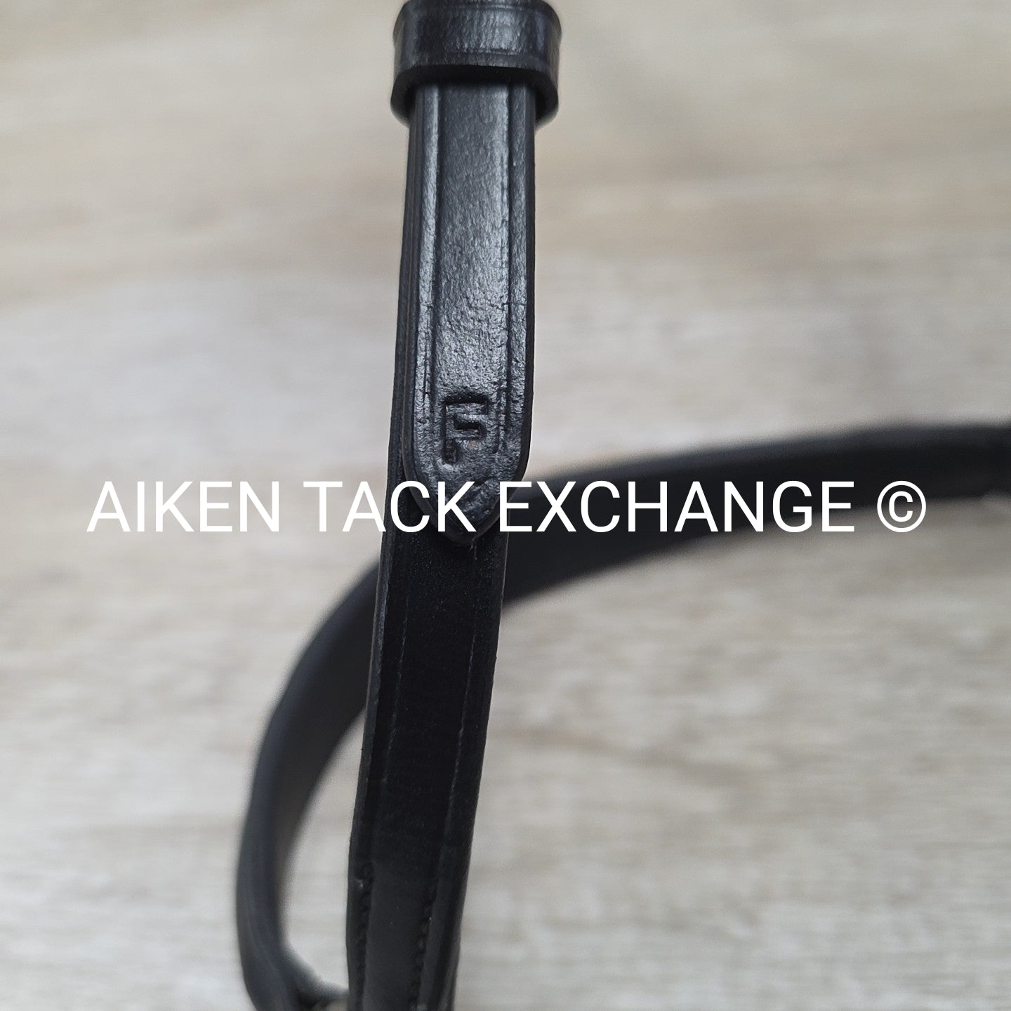 Drop Noseband, Black, Size Full