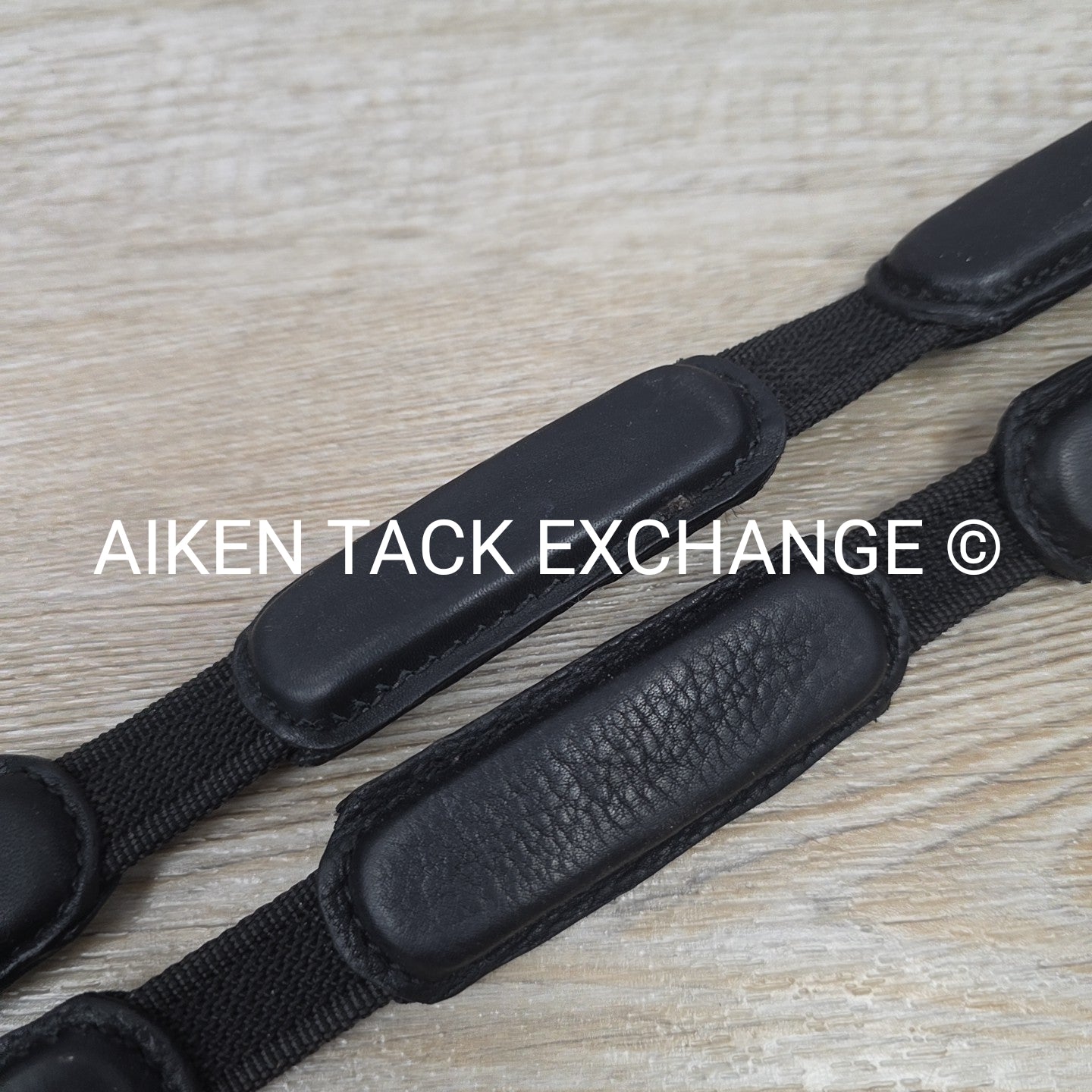 Correct Connect Intermittent Padded Reins, Black, 55"
