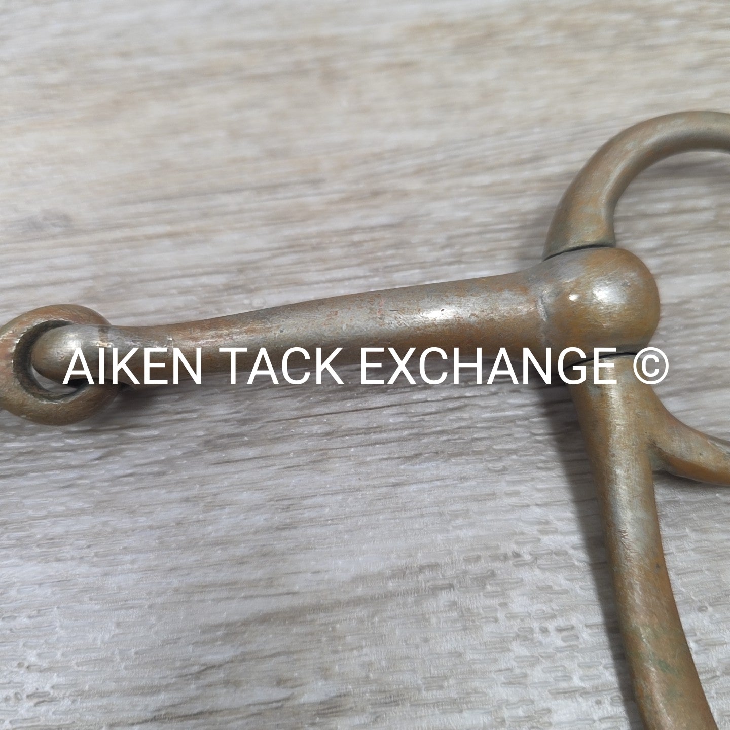 Never Rust Single Joint Half Cheek Bit 4.75"