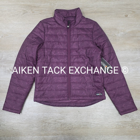 Kerrits Winter Whinnies Quilted Coat, Brand New, Youth XLarge