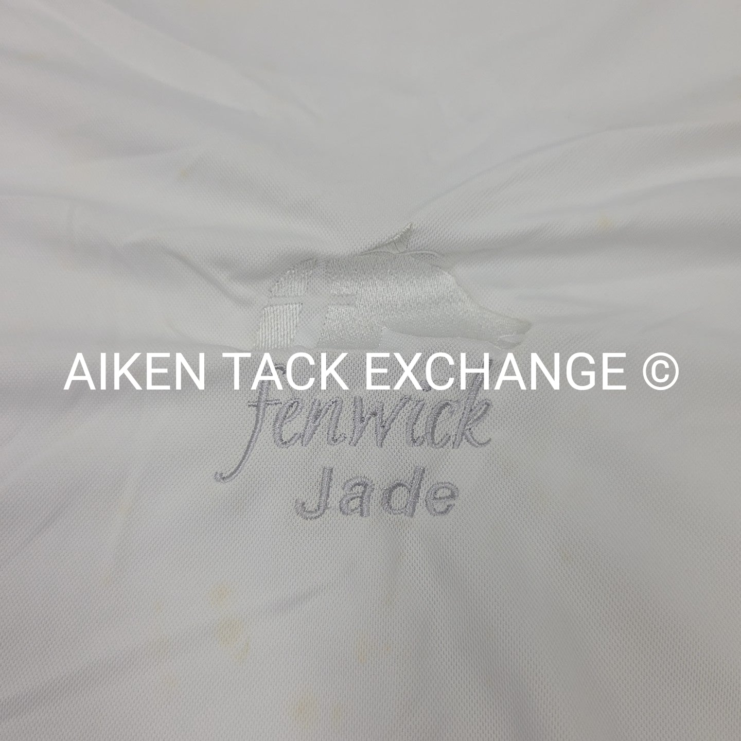 Fenwick Equestrian Therapeutic Jade Cooler, White (has marks), 82"