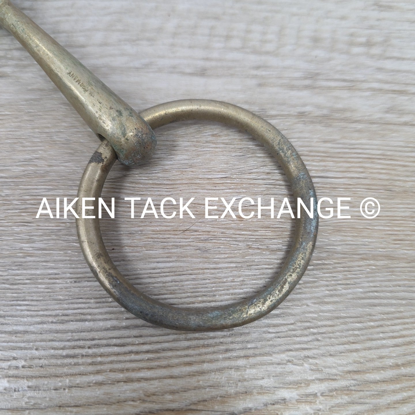 Huck Rostfrei Single Joint Loose Ring Bradoon Bit 5"