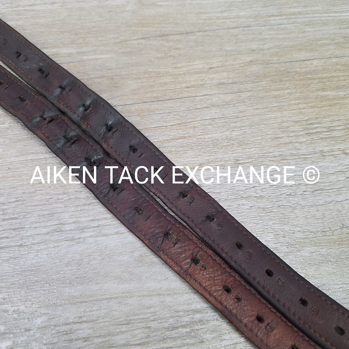 HDR Covered Nylon Lined Stirrup Leathers, Brown, 54"