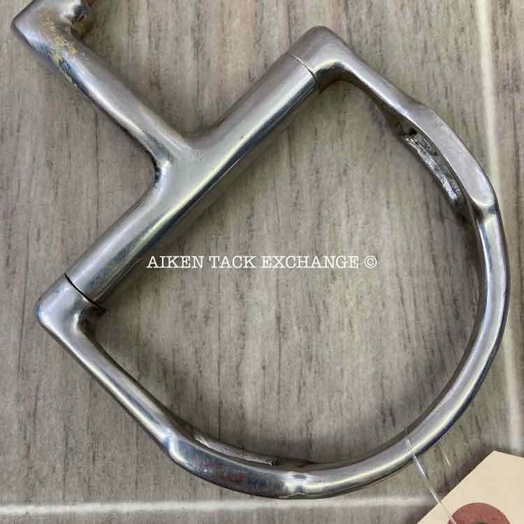 Myler Dee with Hooks Correctional Low Ported Barrel Bit MB 27PB 5"