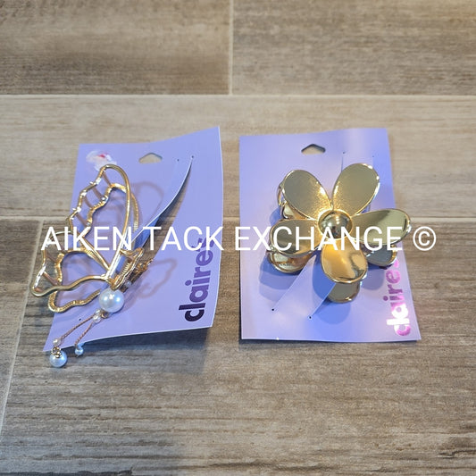 Claire's Claw Clip Bundle - 2 Total
