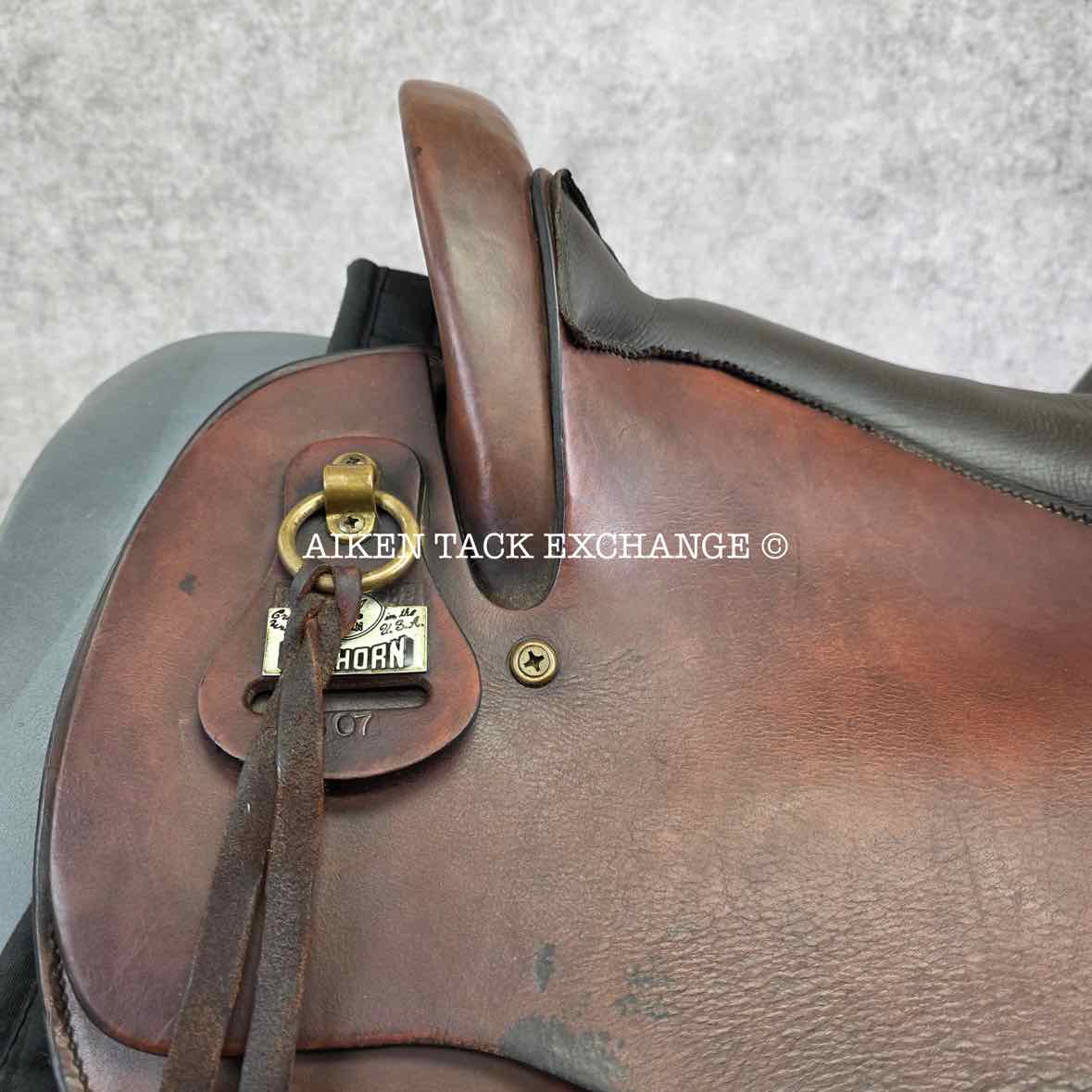 Big Horn Flex 807 Trail Endurance Saddle, 17" Seat, Flexible Tree - Medium Plus Fit with Endurance Bars