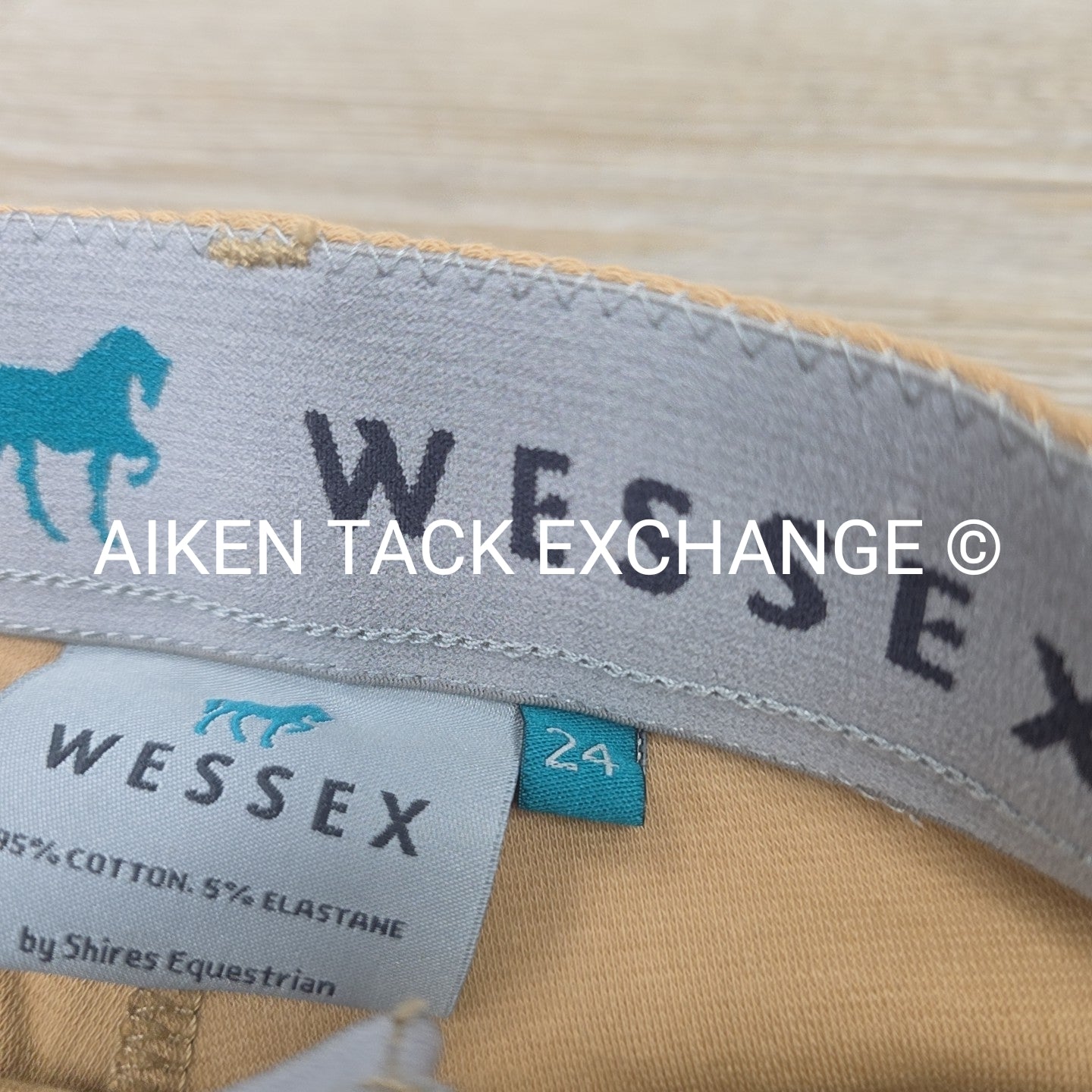 Wessex by Shires Knee Patch Pull On Breeches, Size 24