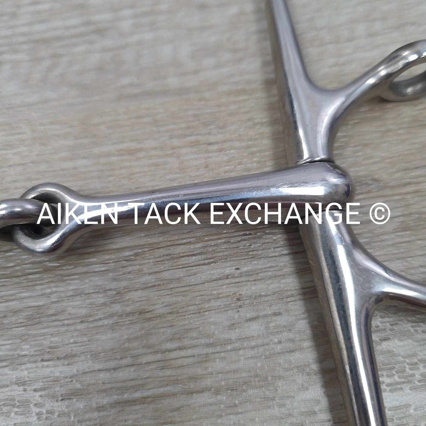 Korsteel Single Joint Full Cheek Gag Bit, 5.5"