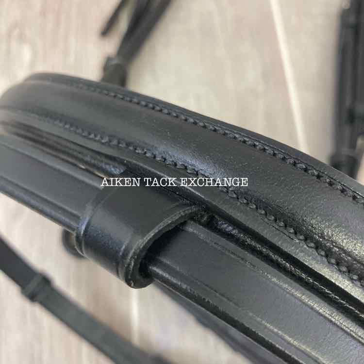 KL Select Red Barn Levade Bridle, No Reins, Oversize, Brand New