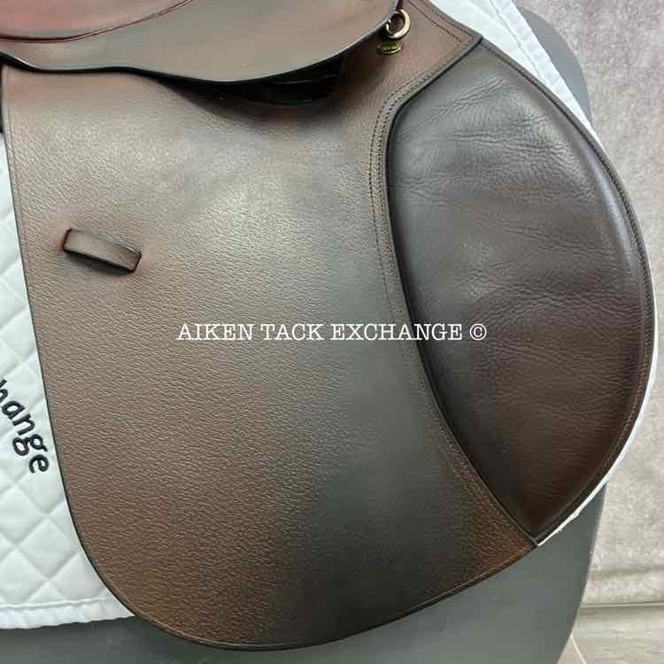 Beval LTD The Natural Close Contact Jump Saddle, 18" Seat, Medium Tree, Foam Panels