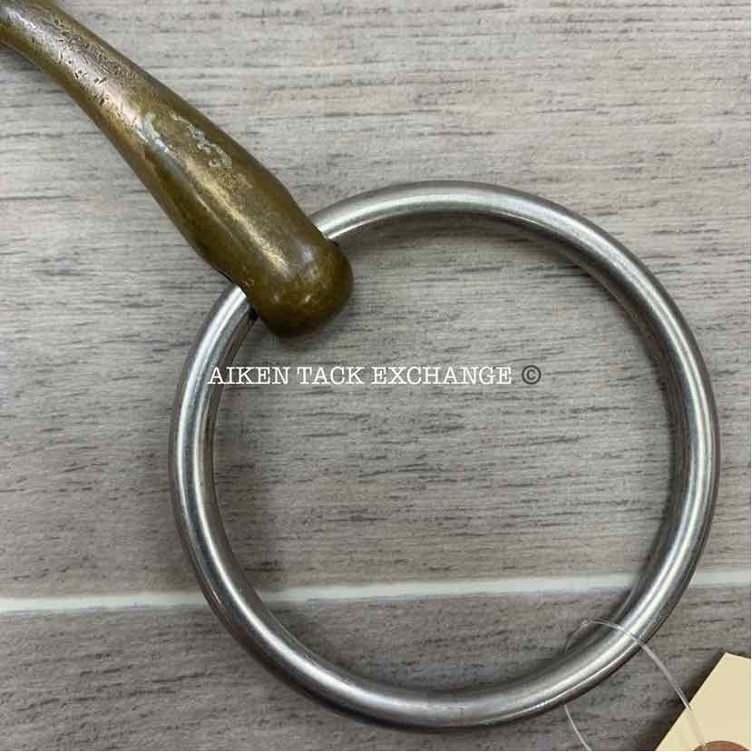 Herm Sprenger Aurigan Single Joint Loose Ring Bit 5.25"