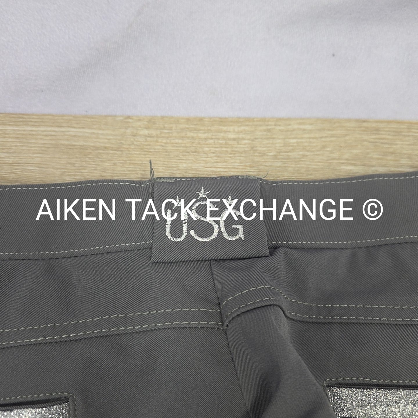 KL Select USG "Meghan" Silicone Grip Full Seat Breeches, Size 32