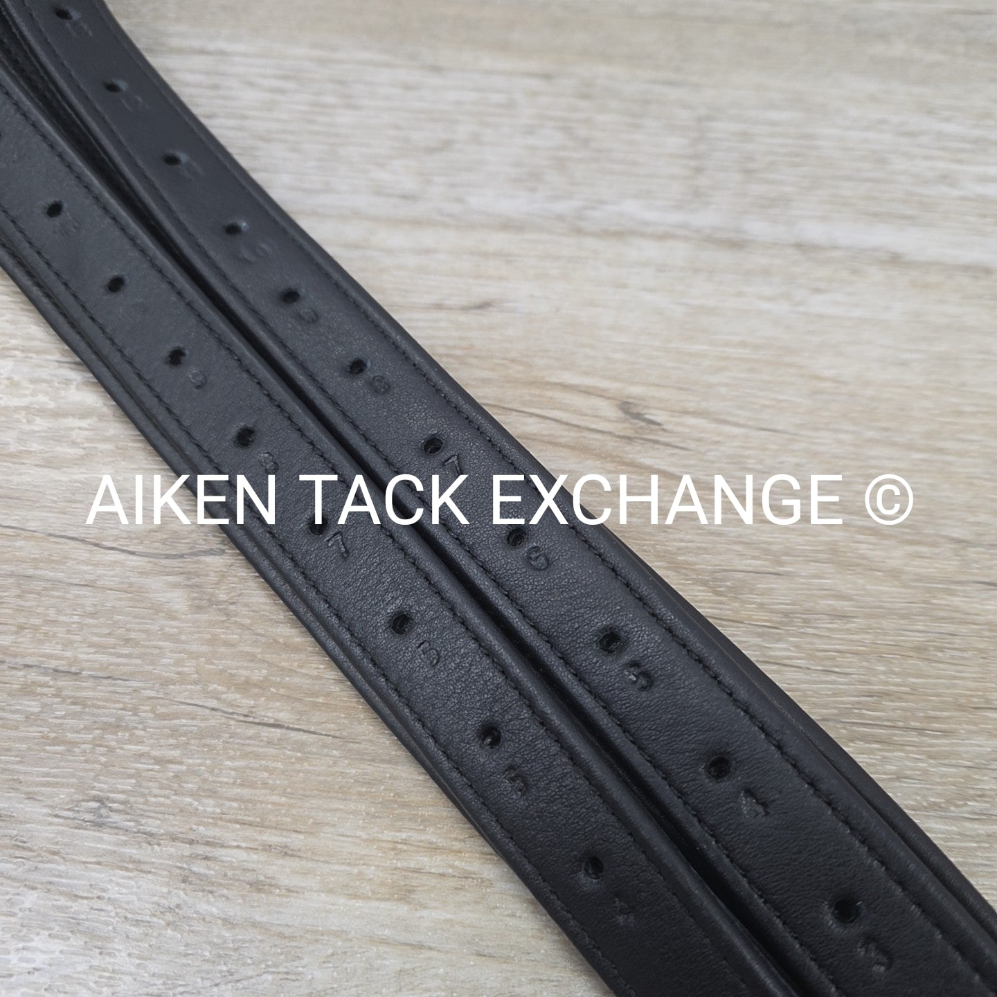 HDR Triple Covered Stirrup Leathers, Black, 54"