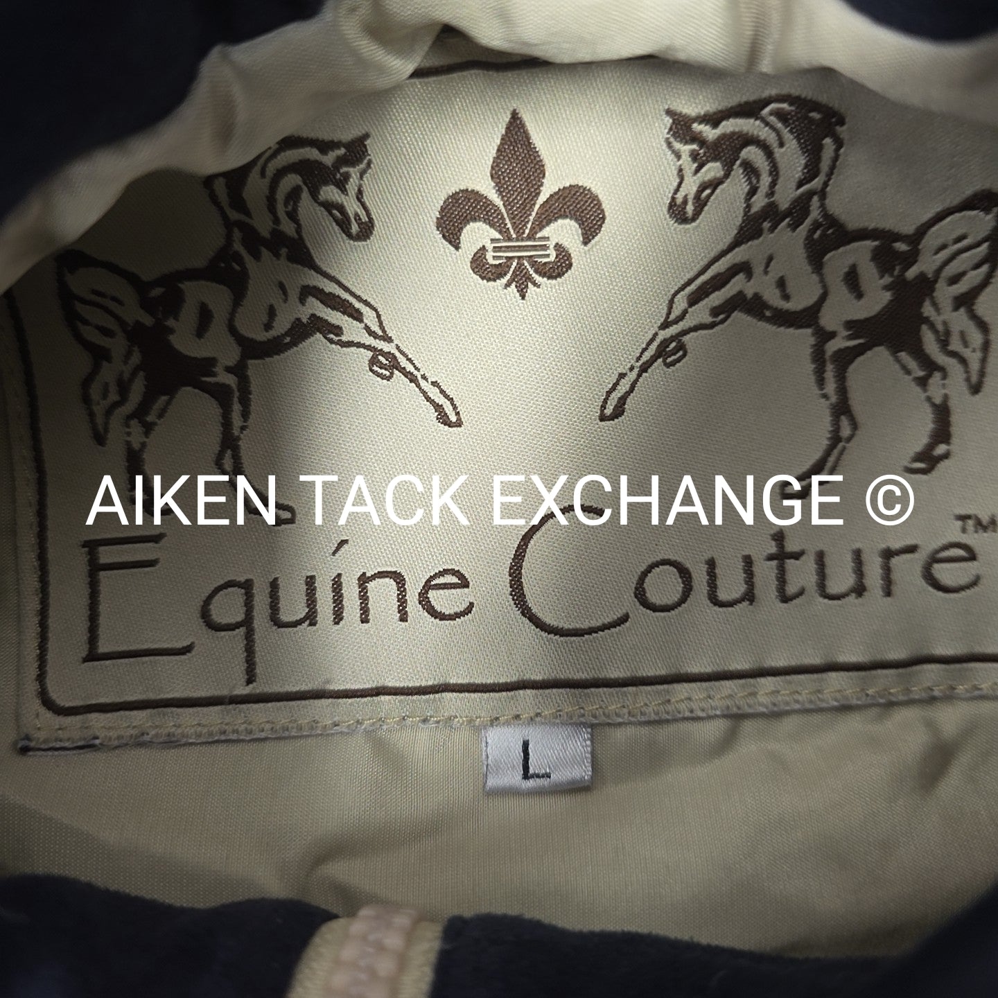 Equine Couture Quilted Vest, Size Large