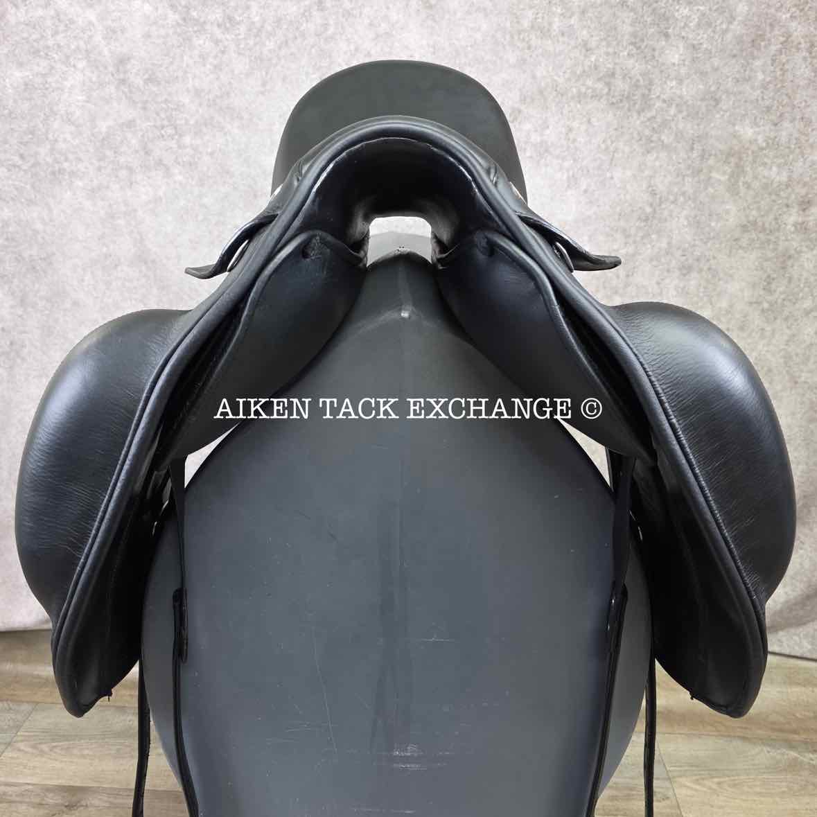 Kieffer Brugge Dressage Saddle, 18" Seat, Medium Tree