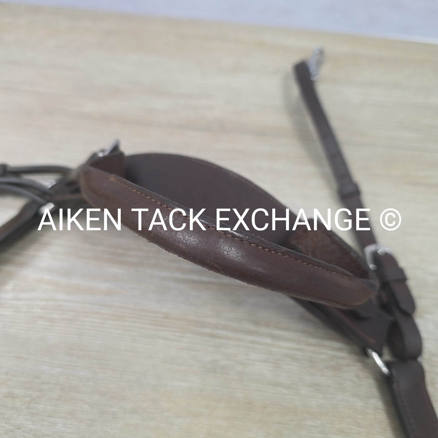 Correct Connect 3 Point Breastplate with Double Neck Strap, Brown, Size Full