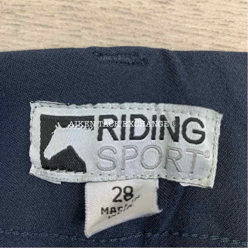 Dover Saddlery Riding Sport Event Knee Patch Breeches, Size 28