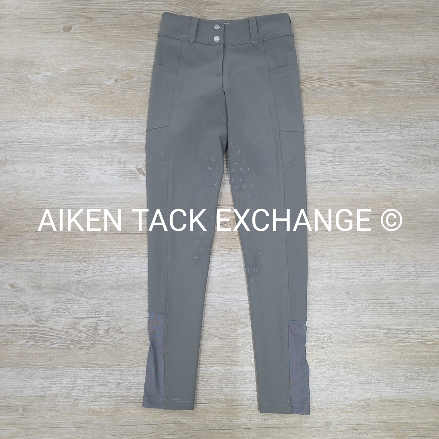 Free Ride Equestrian Lux Zip Full Seat Breeches, Size 24