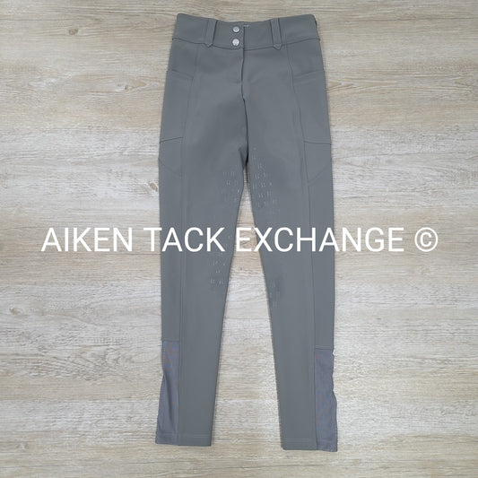 Free Ride Equestrian Lux Zip Full Seat Breeches, Size 24