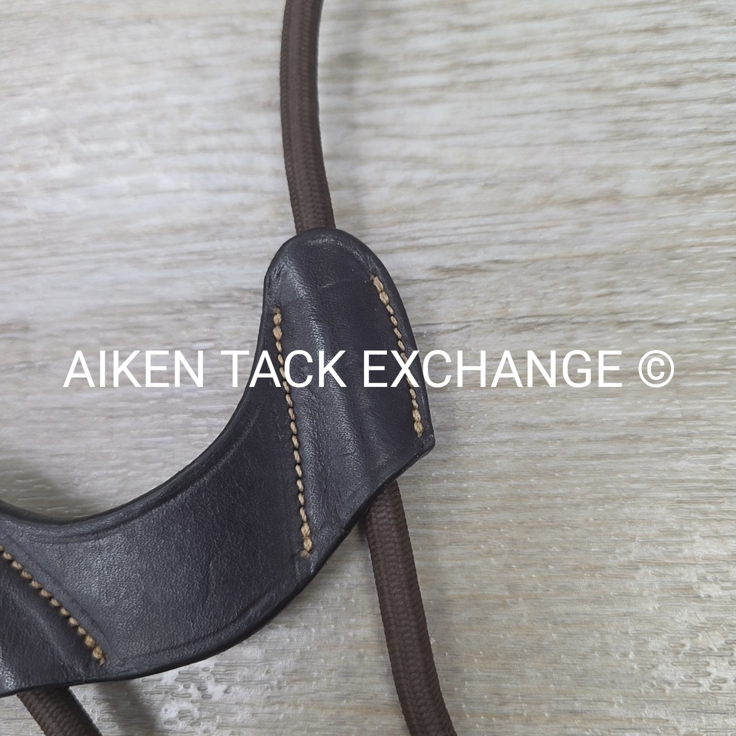 Adjustable Running Martingale Attachment, Brown, Size Full