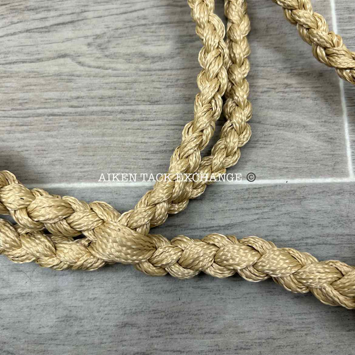 Braided Rope Halter with Lead