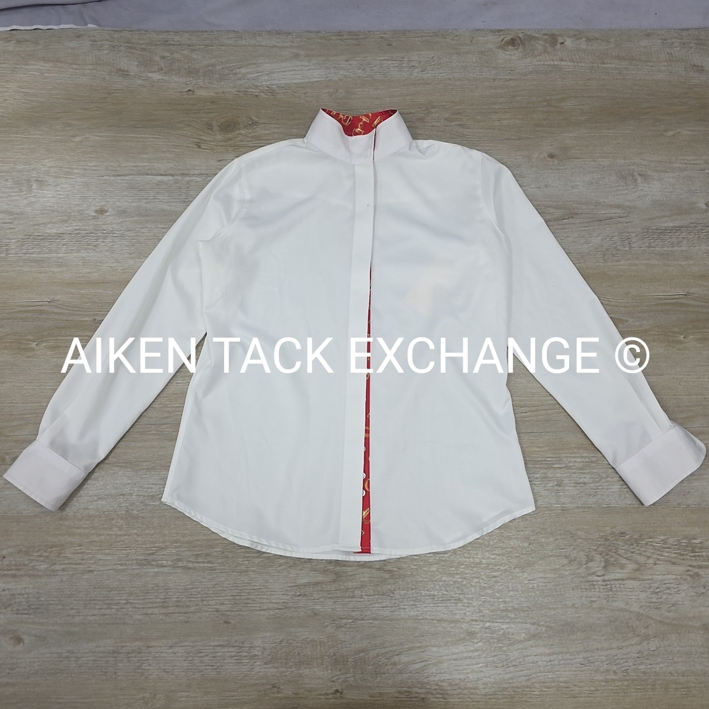 Tailored Sportsman Long Sleeve Show Shirt, Size 8 / 38
